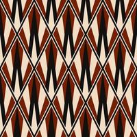 Ethnic geometric vintage pattern. Abstract vintage geometric diamond shape seamless pattern background. Use for fabric, textile, interior decoration elements, upholstery, wrapping. vector