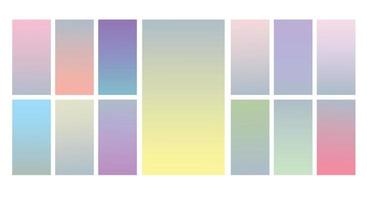 Modern Screen vector pastel gradient Background. Vibrant smooth soft color gradient for Mobile Apps, background Design. Bright Soft Color Gradient for mobile apps.