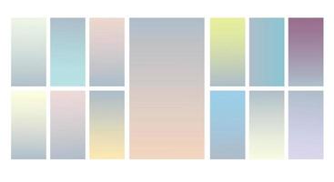 Modern Screen vector pastel gradient Background. Vibrant smooth soft color gradient for Mobile Apps, background Design. Bright Soft Color Gradient for mobile apps.