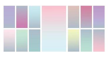 Modern Screen vector pastel gradient Background. Vibrant smooth soft color gradient for Mobile Apps, background Design. Bright Soft Color Gradient for mobile apps.