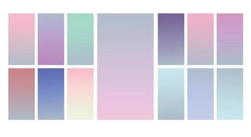 Modern Screen vector pastel gradient Background. Vibrant smooth soft color gradient for Mobile Apps, background Design. Bright Soft Color Gradient for mobile apps.