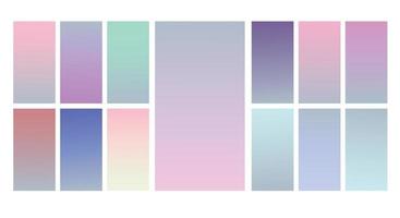 Modern Screen vector pastel gradient Background. Vibrant smooth soft color gradient for Mobile Apps, background Design. Bright Soft Color Gradient for mobile apps.