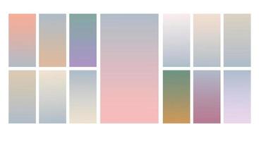 Modern Screen vector pastel gradient Background. Vibrant smooth soft color gradient for Mobile Apps, background Design. Bright Soft Color Gradient for mobile apps.