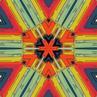 Abstract kaleidoscope background. Beautiful kaleidoscope seamless pattern. Multicolor mosaic texture. Seamless kaleidoscope texture. Unique kaleidoscope design vector