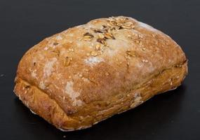 Ciabatta bread view photo