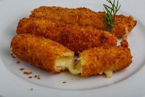 Fried cheese dish photo