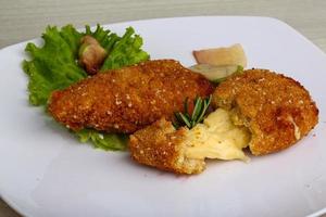 Fried cheese dish photo