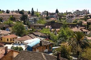 vista del centro de antalya foto