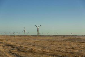 Wind farm view photo