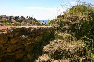 Side ruins view photo