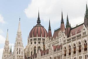 budapest, el edificio del parlamento hungría foto