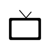plantillas de diseño de vectores de iconos de televisión