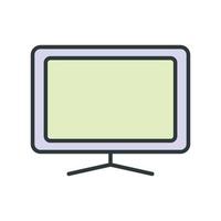 Television icon vector design templates