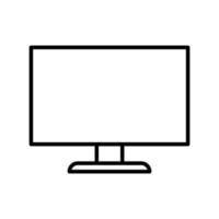Television icon vector design templates
