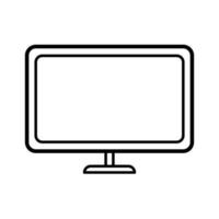 Television icon vector design templates