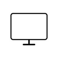 Television icon vector design templates