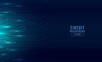technology circuit diagram digital futuristic background design vector