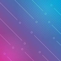 abstract background design with blue and pink halftones vector