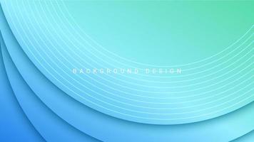 green and blue gradient geometric abstract background design vector