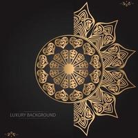 Luxury ornamental mandala background  design template vector