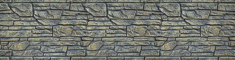 Brick fence texture photo