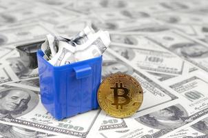 Senseless and thoughtless cash waste in the form of investments in cryptocurrency photo