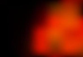 Dark Orange vector blurred shine abstract pattern.