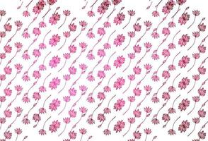 Light Pink vector sketch pattern.