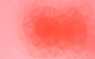 Light Red vector blurry triangle texture.