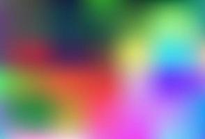 Light Multicolor, Rainbow vector blurred and colored background.