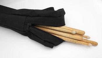 Drum sticks which made from real wood material photo