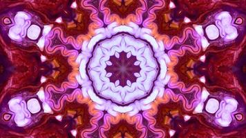 Wonderful Kaleidoscope Backgrounds Created From Colorful Ink Paint Spread photo