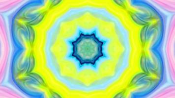 Wonderful Kaleidoscope Backgrounds Created From Colorful Ink Paint Spread photo