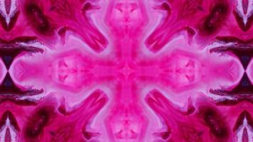 Wonderful Kaleidoscope Backgrounds Created From Colorful Ink Paint Spread photo