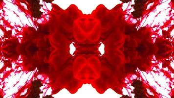 Wonderful Kaleidoscope Backgrounds Created From Colorful Ink Paint Spread photo