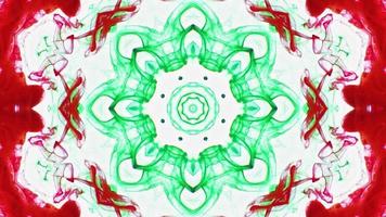Wonderful Kaleidoscope Backgrounds Created From Colorful Ink Paint Spread photo