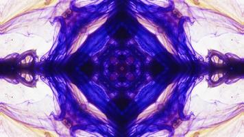 Wonderful Kaleidoscope Backgrounds Created From Colorful Ink Paint Spread photo