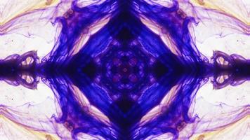 Wonderful Kaleidoscope Backgrounds Created From Colorful Ink Paint Spread photo