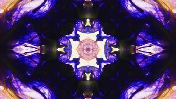 Wonderful Kaleidoscope Backgrounds Created From Colorful Ink Paint Spread photo