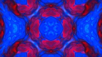 Wonderful Kaleidoscope Backgrounds Created From Colorful Ink Paint Spread photo