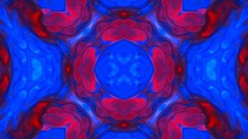 Wonderful Kaleidoscope Backgrounds Created From Colorful Ink Paint Spread photo