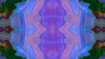 Wonderful Kaleidoscope Backgrounds Created From Colorful Ink Paint Spread photo