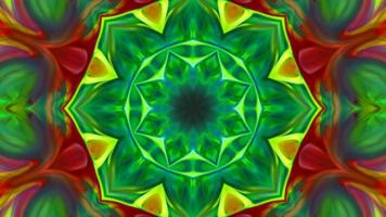 Wonderful Kaleidoscope Backgrounds Created From Colorful Ink Paint Spread photo