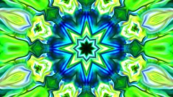 Wonderful Kaleidoscope Backgrounds Created From Colorful Ink Paint Spread photo