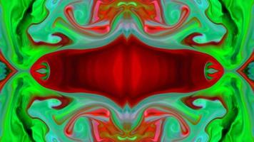 Wonderful Kaleidoscope Backgrounds Created From Colorful Ink Paint Spread photo
