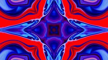 Wonderful Kaleidoscope Backgrounds Created From Colorful Ink Paint Spread photo