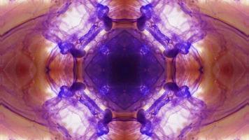 Wonderful Kaleidoscope Backgrounds Created From Colorful Ink Paint Spread photo