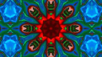 Wonderful Kaleidoscope Backgrounds Created From Colorful Ink Paint Spread photo