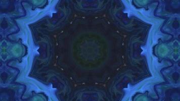 Wonderful Kaleidoscope Backgrounds Created From Colorful Ink Paint Spread photo