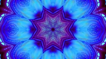 Wonderful Kaleidoscope Backgrounds Created From Colorful Ink Paint Spread photo